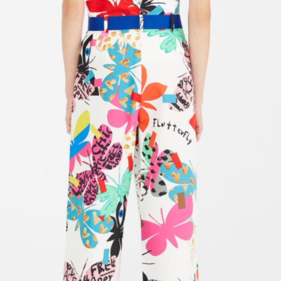 Brand New with Tags in Box - Weekend Max Mara - Flutterflies Pants - Picture 2 of 10